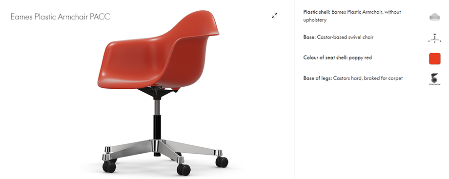 Vitra eams configurator